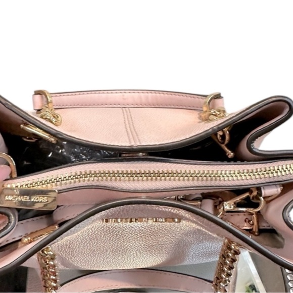 MICHAEL KORS TEAGAN SMALL MESSENGER CROSSBODY BAG EUC - Picture 3 of 12